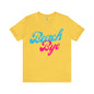 DCAL Beach Collection "Beach Bye" Unisex Jersey Short Sleeve Tee