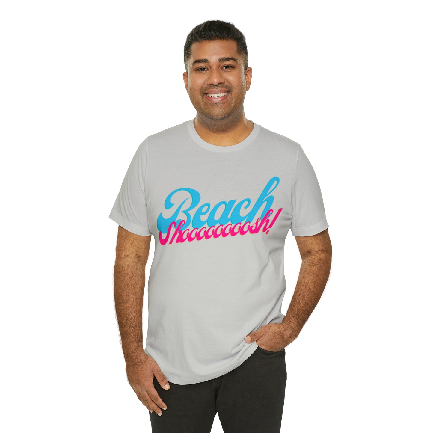 DCAL Beach Collection "Beach Shoosh" Unisex Jersey Short Sleeve Tee