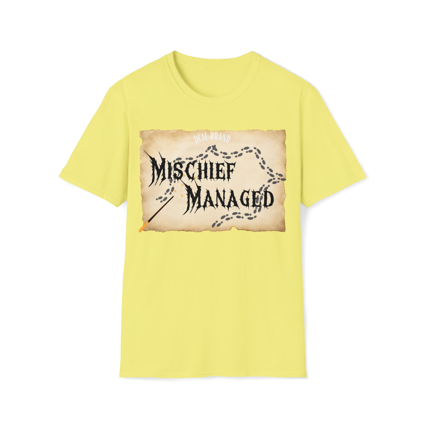 DCAL Graphic Tees Halloween "Mischief Managed" Unisex Softstyle T-Shirt