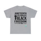 DCAL Juneteenth "Celebrate Freedom" Unisex Heavy Cotton Tee