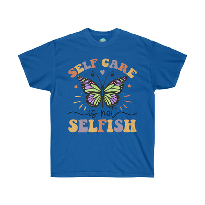 DCAL Strength in Stiches "Self Care is not Selfish"  Unisex Ultra Cotton Tee