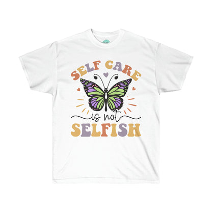 DCAL Strength in Stiches "Self Care is not Selfish"  Unisex Ultra Cotton Tee