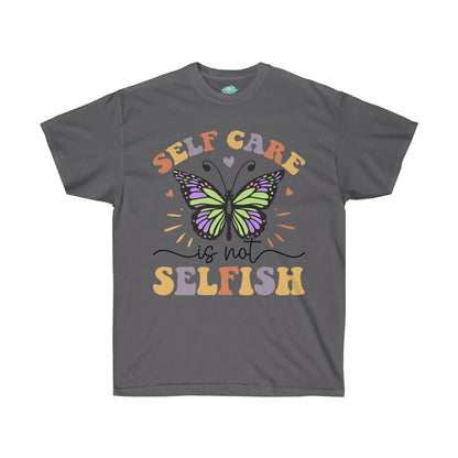 DCAL Strength in Stiches "Self Care is not Selfish"  Unisex Ultra Cotton Tee