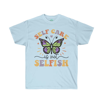 DCAL Strength in Stiches "Self Care is not Selfish"  Unisex Ultra Cotton Tee