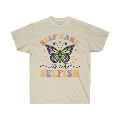 DCAL Strength in Stiches "Self Care is not Selfish"  Unisex Ultra Cotton Tee