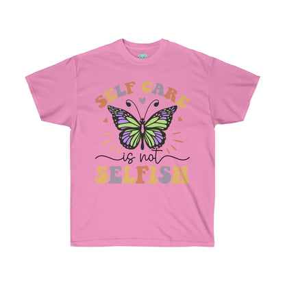 DCAL Strength in Stiches "Self Care is not Selfish"  Unisex Ultra Cotton Tee