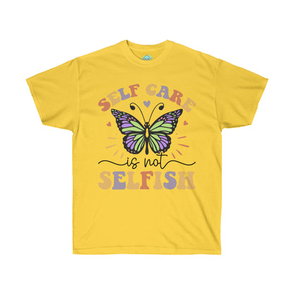DCAL Strength in Stiches "Self Care is not Selfish"  Unisex Ultra Cotton Tee