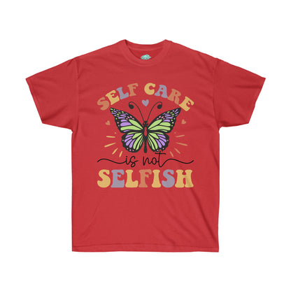 DCAL Strength in Stiches "Self Care is not Selfish"  Unisex Ultra Cotton Tee