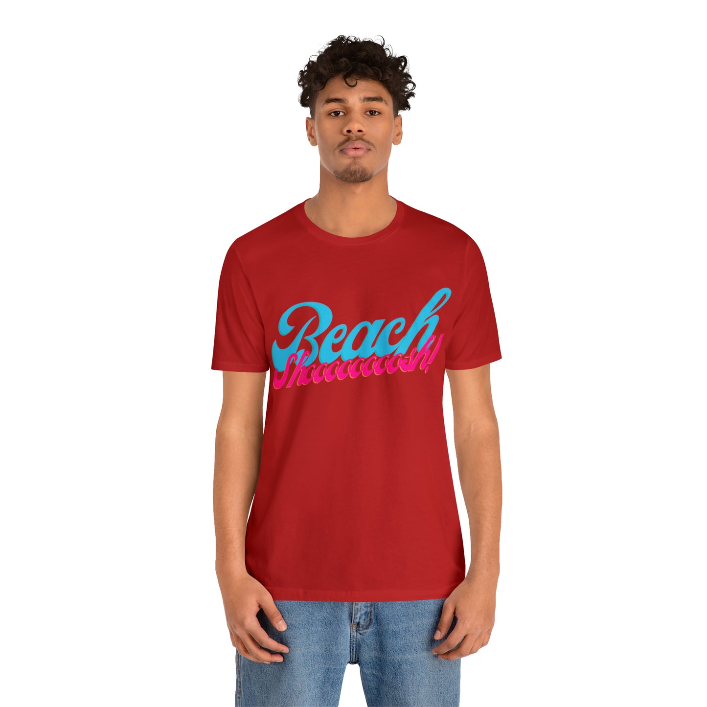 DCAL Beach Collection "Beach Shoosh" Unisex Jersey Short Sleeve Tee