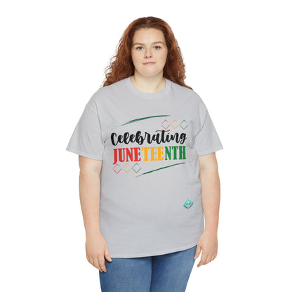 DCAL Juneteenth "Celebrating" Unisex Heavy Cotton Tee