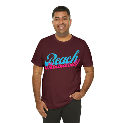 DCAL Beach Collection "Beach Shoosh" Unisex Jersey Short Sleeve Tee