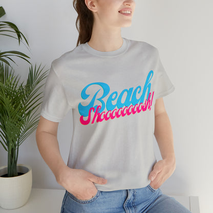 DCAL Beach Collection "Beach Shoosh" Unisex Jersey Short Sleeve Tee