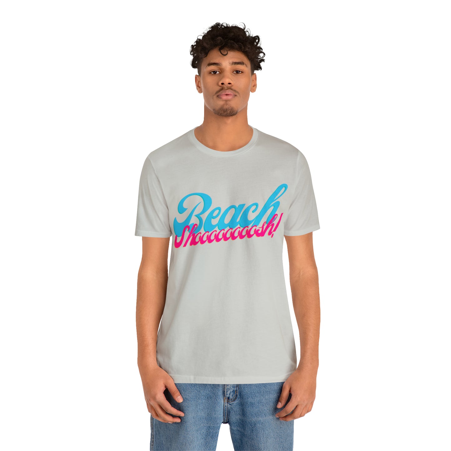 DCAL Beach Collection "Beach Shoosh" Unisex Jersey Short Sleeve Tee