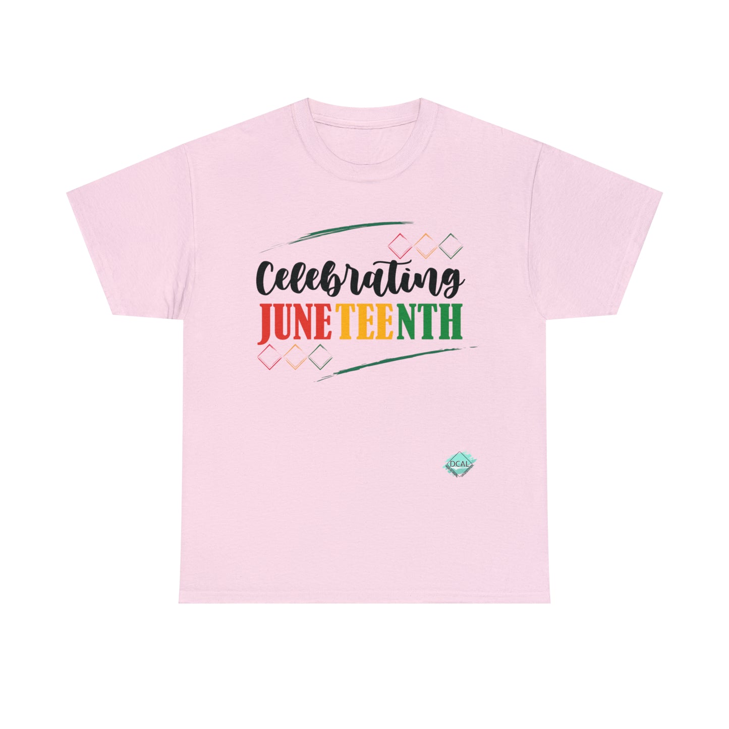 DCAL Juneteenth "Celebrating" Unisex Heavy Cotton Tee