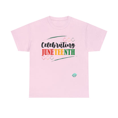 DCAL Juneteenth "Celebrating" Unisex Heavy Cotton Tee
