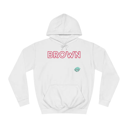 DCAL The Brown Collection Unisex College Hoodie
