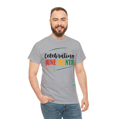 DCAL Juneteenth "Celebrating" Unisex Heavy Cotton Tee