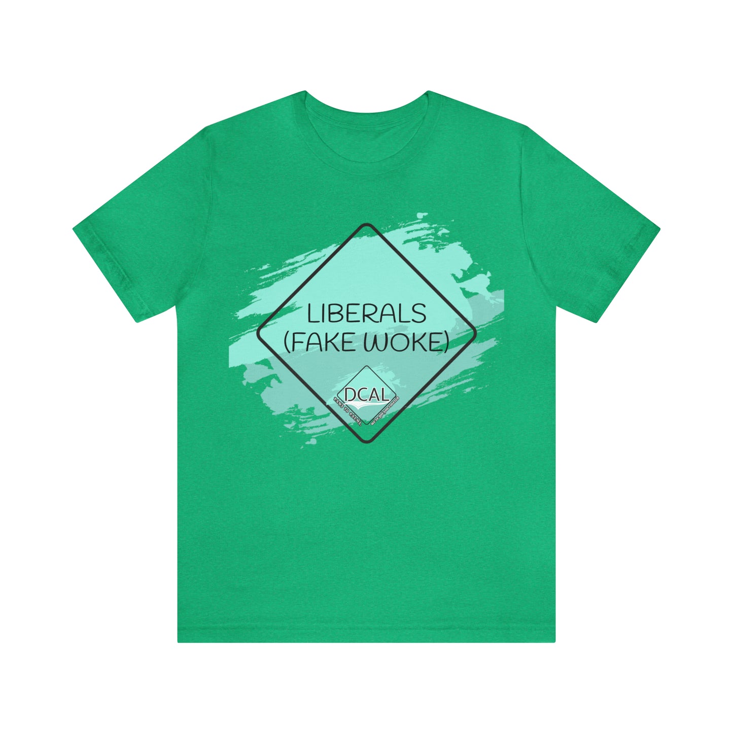 DCAL Graphic Tees "Fake Woke" Unisex Jersey Short Sleeve Tee