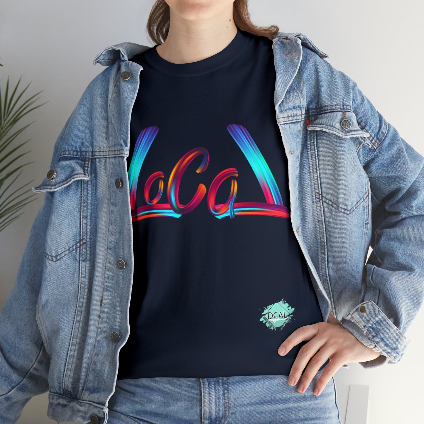 DCAL Graphic Tees "Local Colorful" Unisex Heavy Cotton Tee