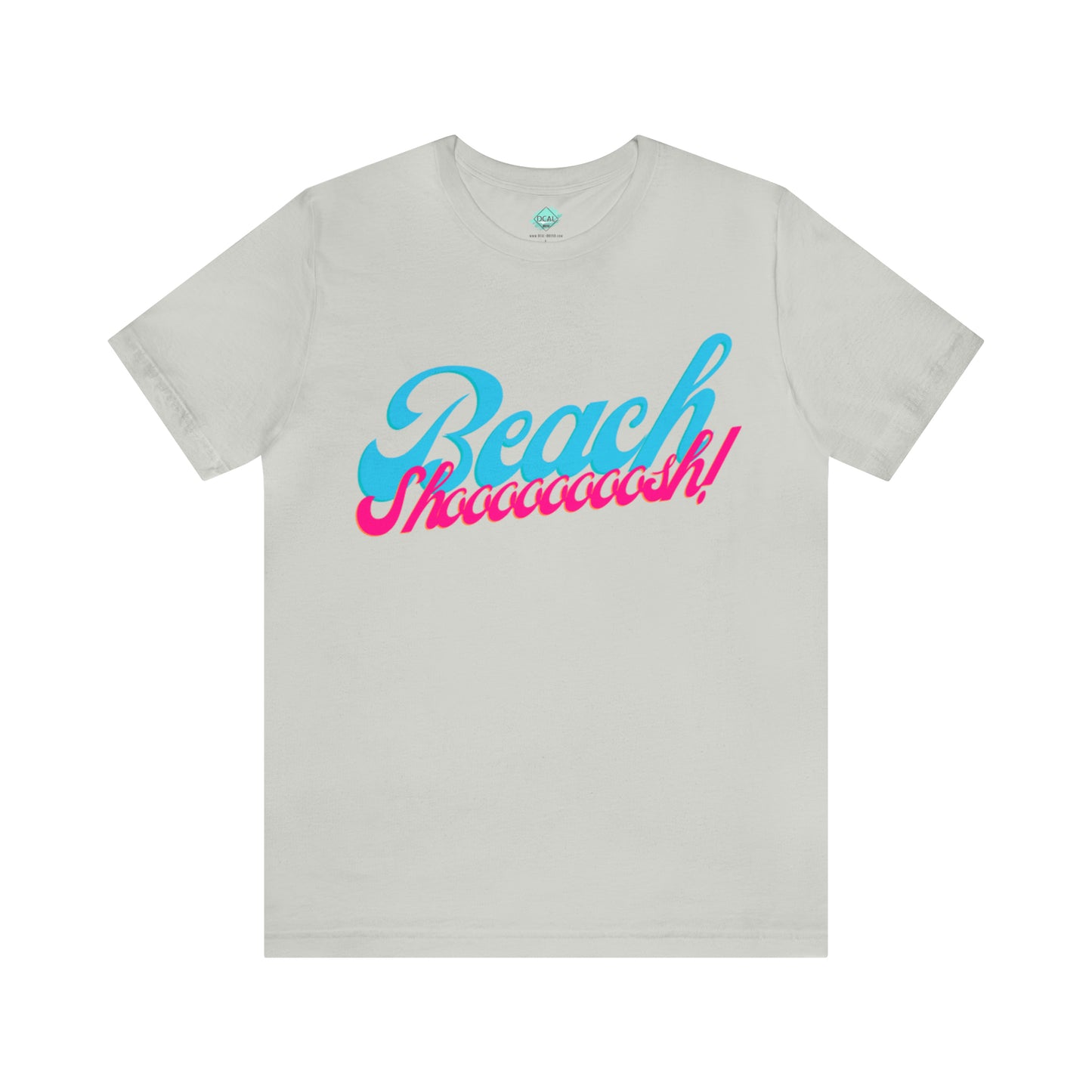 DCAL Beach Collection "Beach Shoosh" Unisex Jersey Short Sleeve Tee