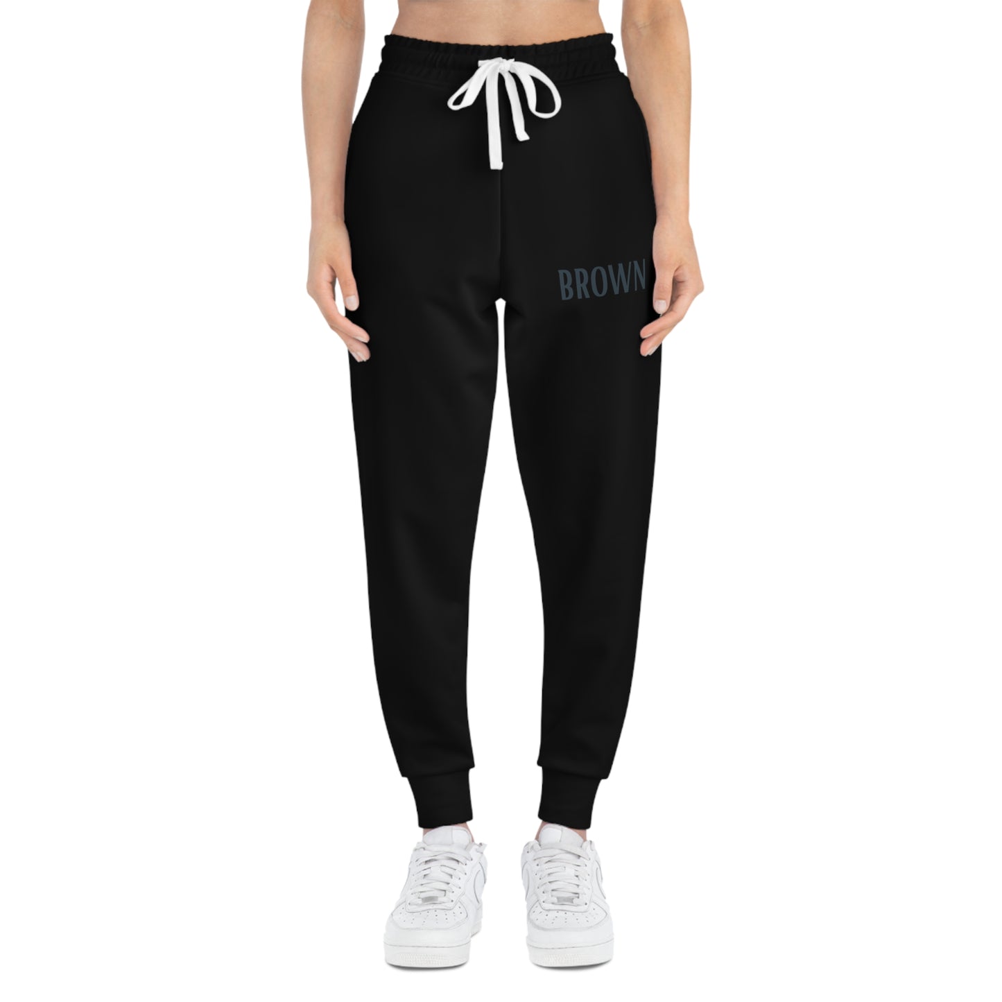 DCAL Brown Collection Bottoms "Black" Athletic Joggers
