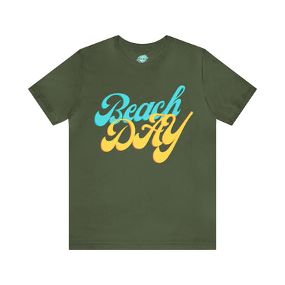 DCAL Beach Collection "Beach Day" Unisex Jersey Short Sleeve Tee