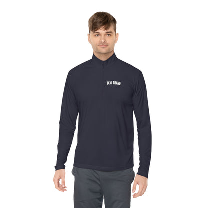 DCAL Brown Collection Unisex Quarter-Zip Pullover