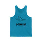 DCAL Graphic Tees  "Florida Dolphin"" Unisex Jersey Tank
