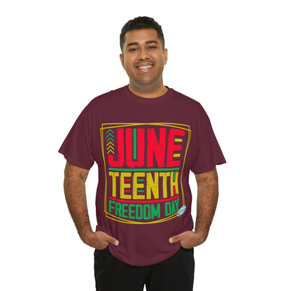 DCAL Juneteenth "Freedom Day" Unisex Heavy Cotton Tee