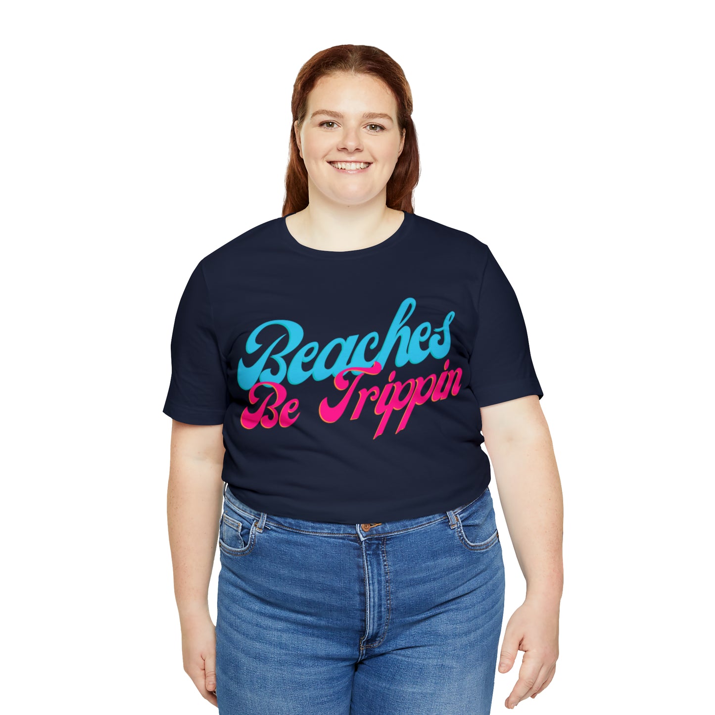 DCAL Beach Collection "Beach Be Trippin" Unisex Jersey Short Sleeve Tee