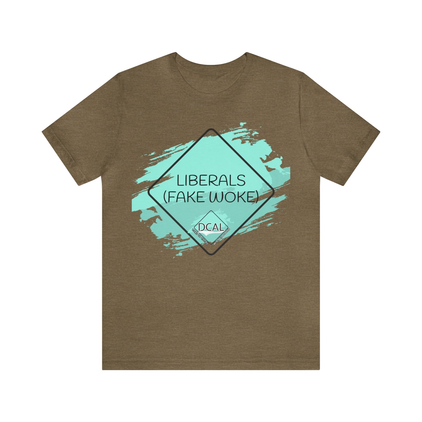DCAL Graphic Tees "Fake Woke" Unisex Jersey Short Sleeve Tee