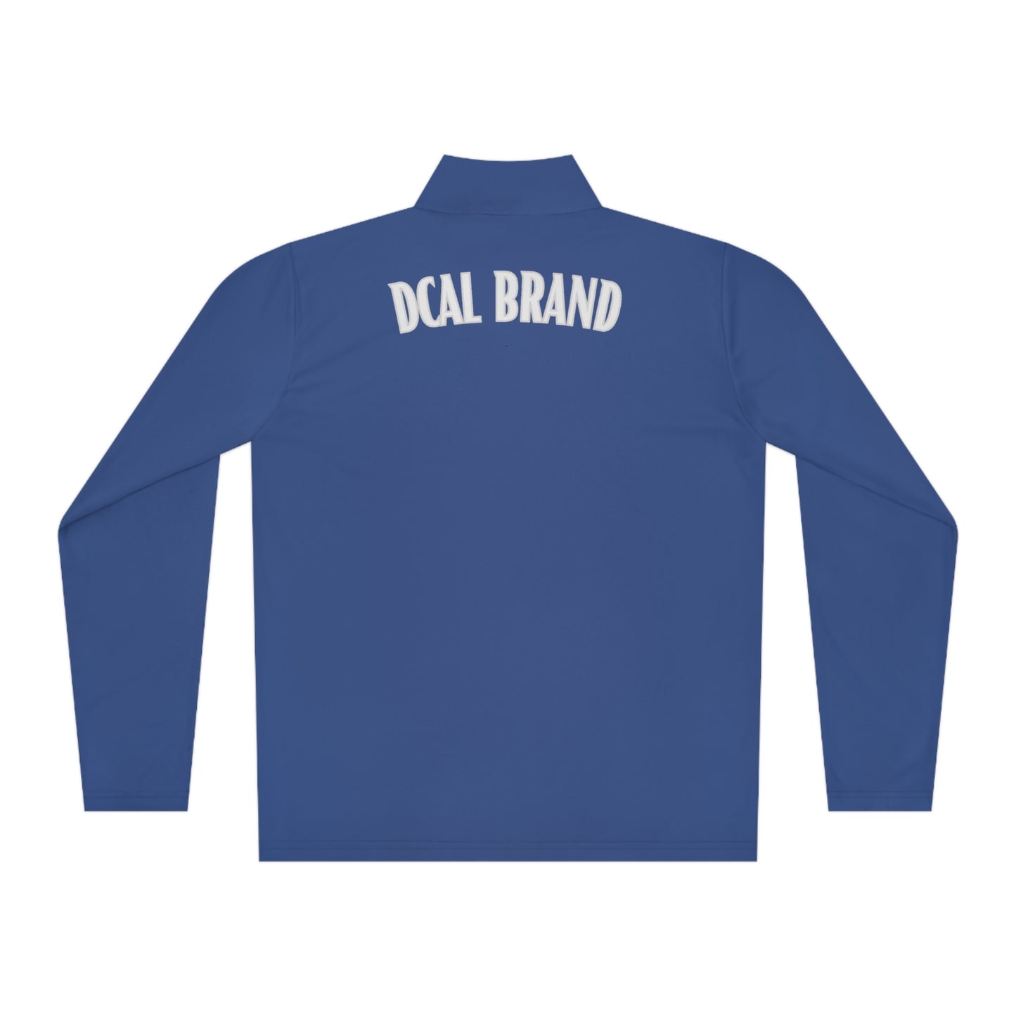 DCAL Brown Collection Unisex Quarter-Zip Pullover
