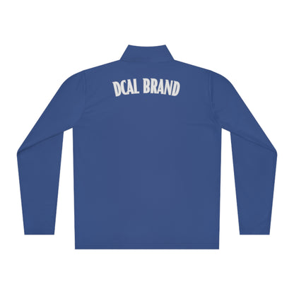 DCAL Brown Collection Unisex Quarter-Zip Pullover