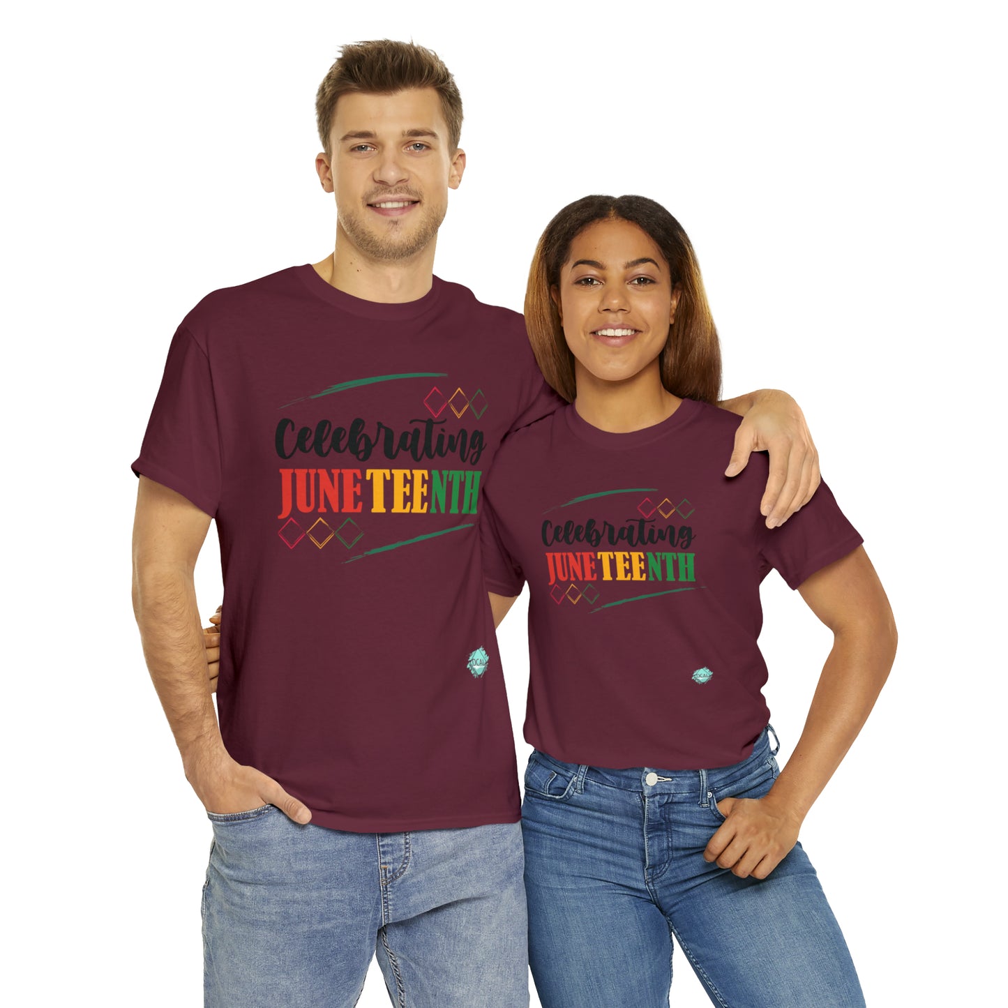 DCAL Juneteenth "Celebrating" Unisex Heavy Cotton Tee