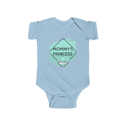 DCAL Baby Clothes "Mommy's Princess" Infant Fine Jersey Bodysuit