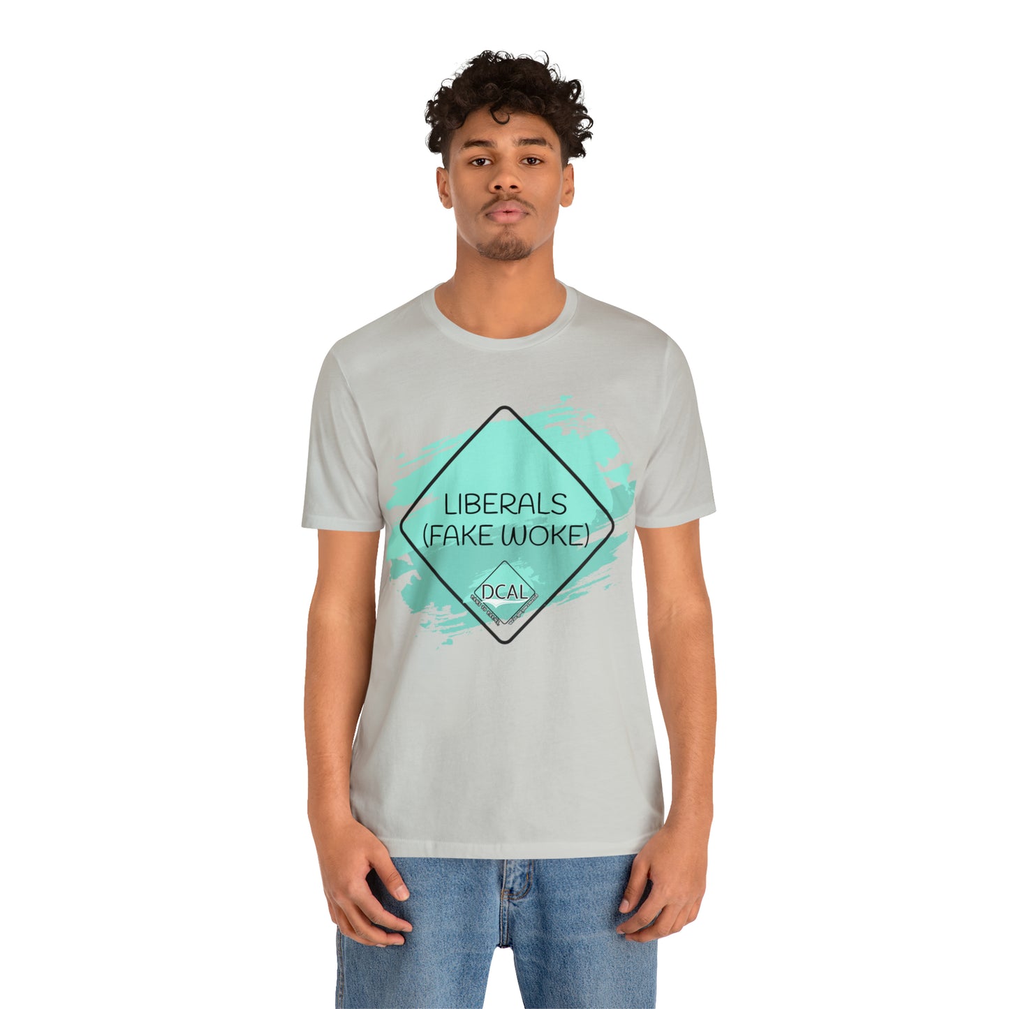 DCAL Graphic Tees "Fake Woke" Unisex Jersey Short Sleeve Tee