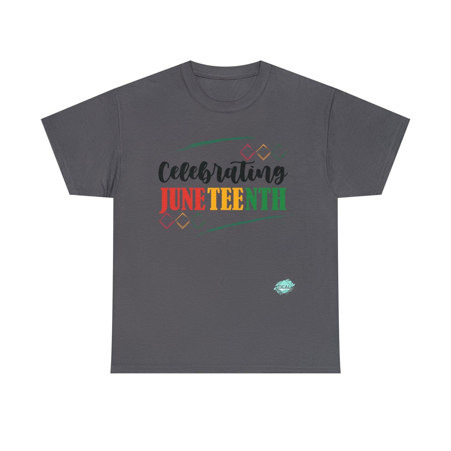 DCAL Juneteenth "Celebrating" Unisex Heavy Cotton Tee