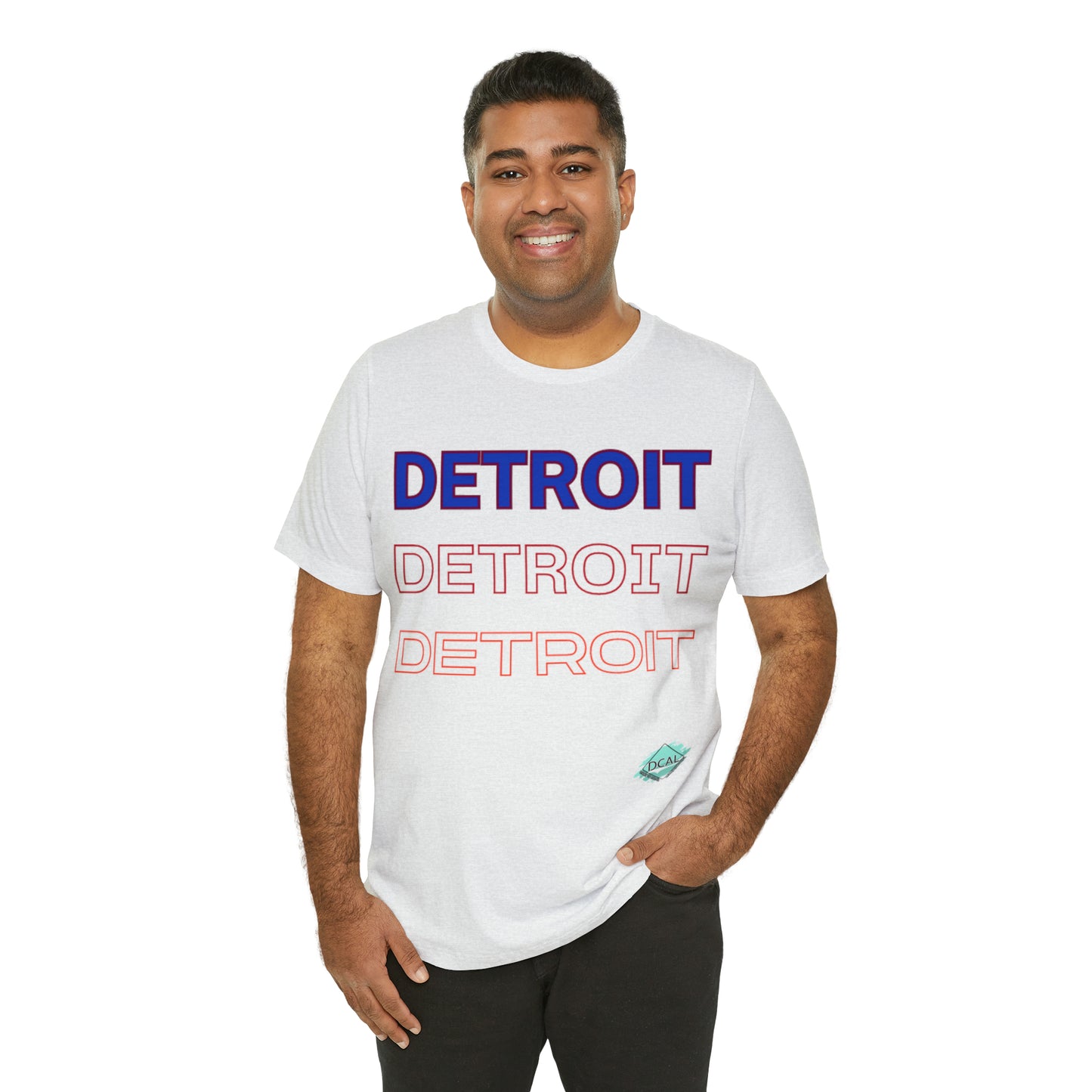 DCAL Downtown Diaries "Detroit" Unisex Jersey Short Sleeve Tee