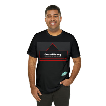 DCAL Graphic Tees "Cons-Piracy" Unisex Jersey Short Sleeve Tee