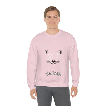 DCAL Meow Collection "Cat Mom" Unisex Heavy Blend™ Crewneck Sweatshirt