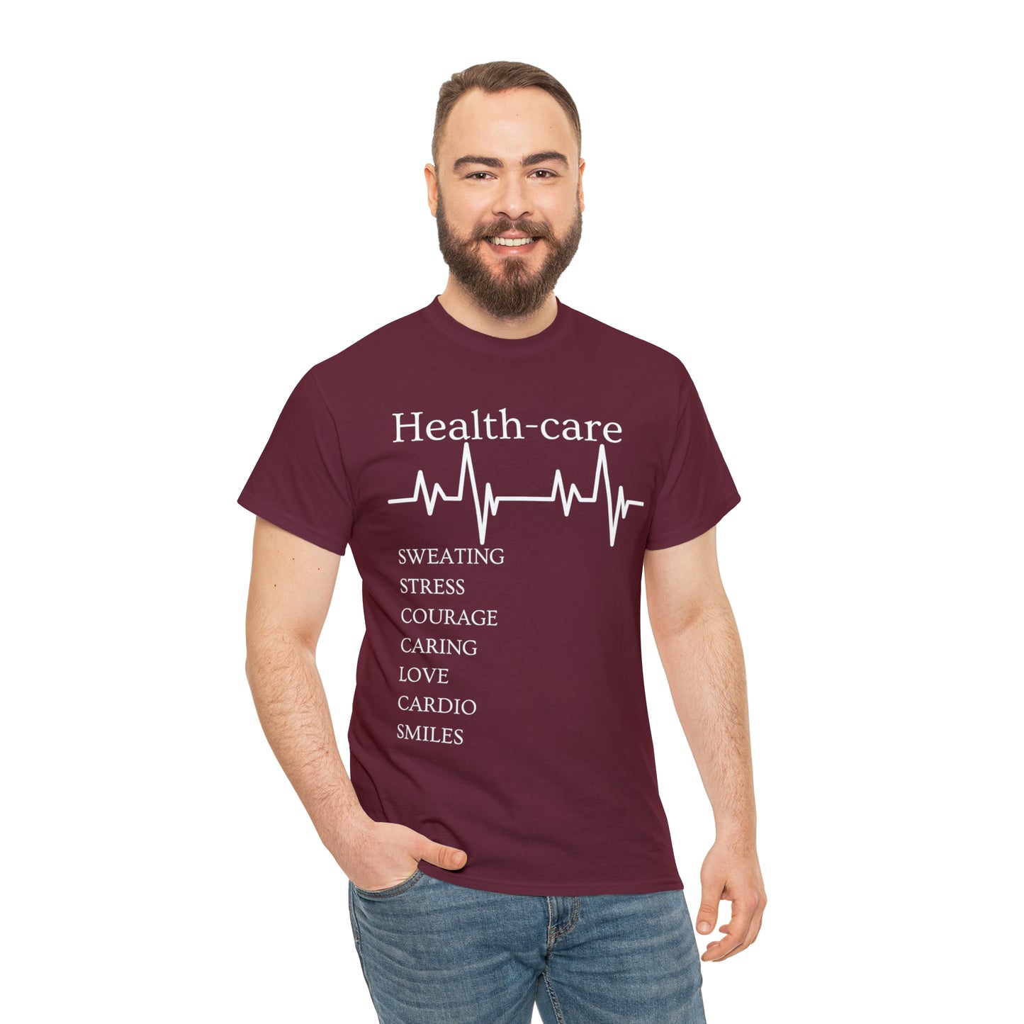 DCAL Healthcare humor Unisex Heavy Cotton Tee