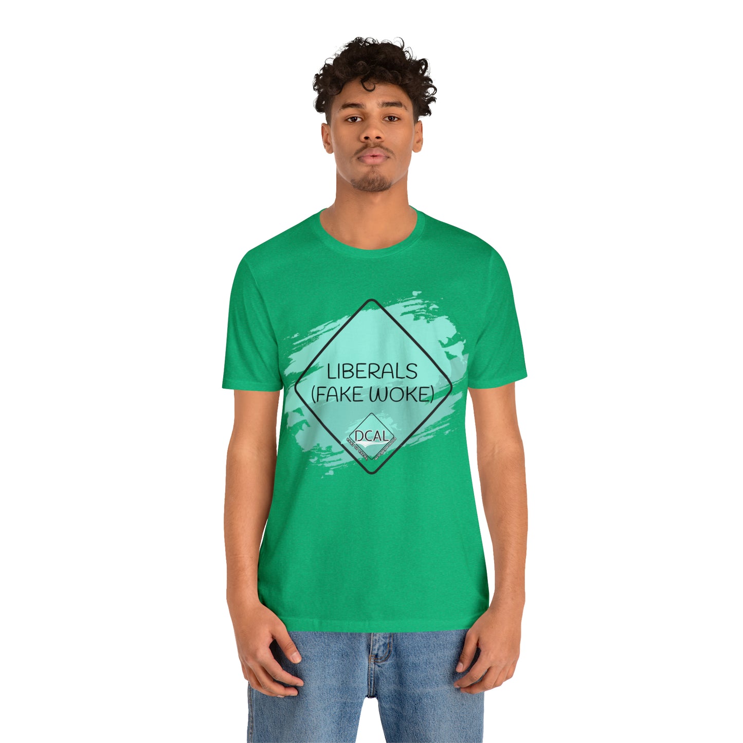 DCAL Graphic Tees "Fake Woke" Unisex Jersey Short Sleeve Tee