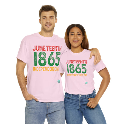 DCAL Juneteenth "1865" Unisex Heavy Cotton Tee