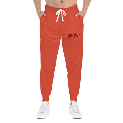 DCAL Brown Collection Bottoms "Poppy" Athletic Joggers