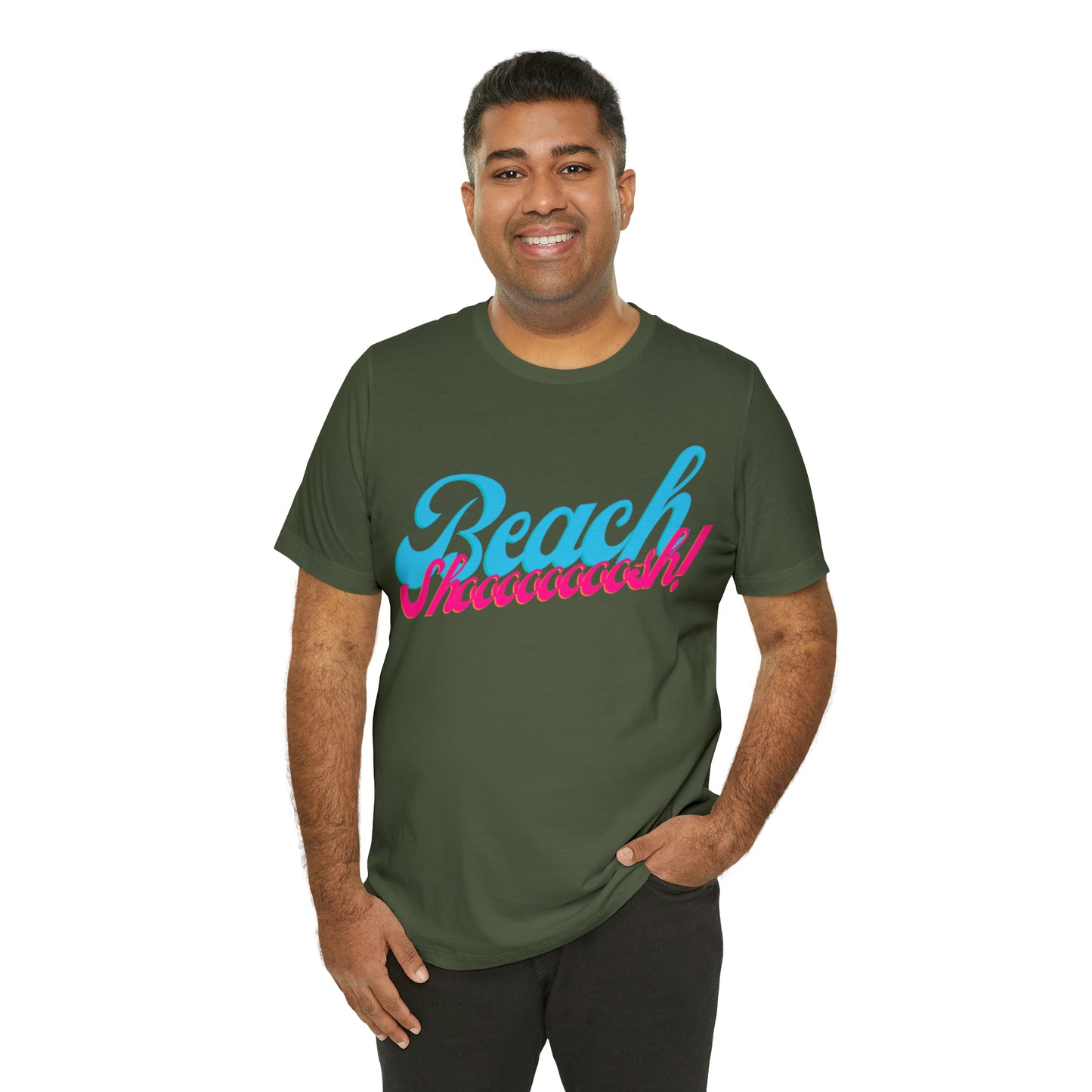 DCAL Beach Collection "Beach Shoosh" Unisex Jersey Short Sleeve Tee