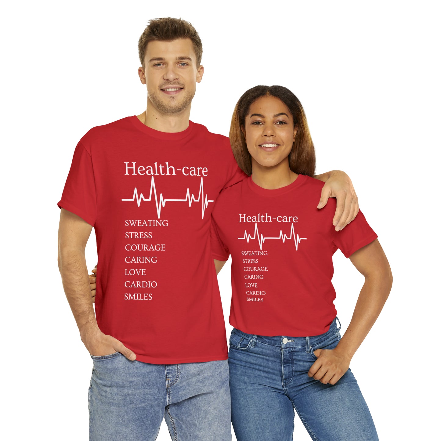 DCAL Healthcare humor Unisex Heavy Cotton Tee