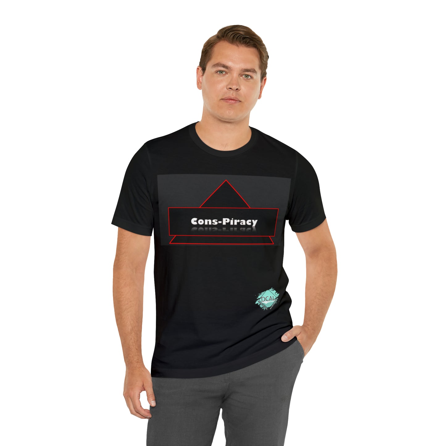 DCAL Graphic Tees "Cons-Piracy" Unisex Jersey Short Sleeve Tee