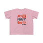 DCAL Kids Collection " First Boo" Baby Clothes Toddler's Fine Jersey Tee