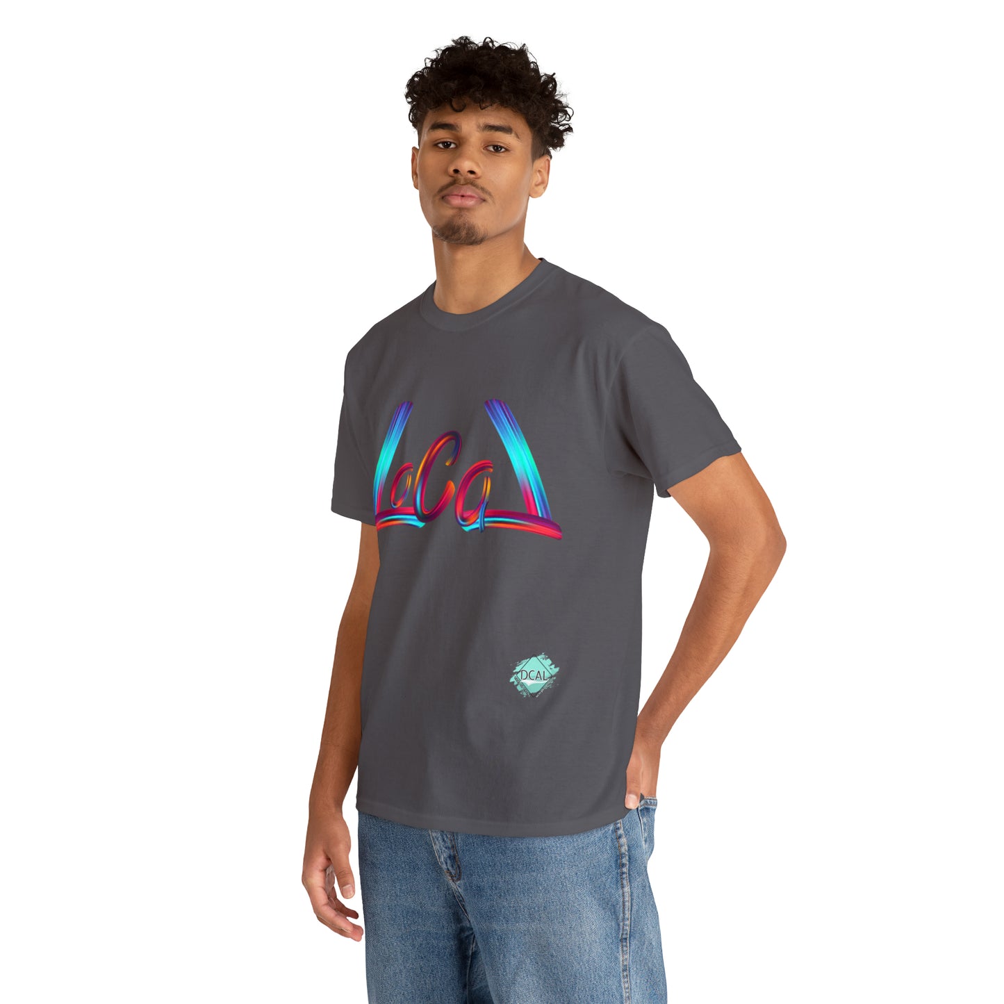 DCAL Graphic Tees "Local Colorful" Unisex Heavy Cotton Tee