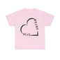 DCAL Graphic Tees "Heart" Unisex Heavy Cotton Tee
